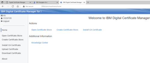 IBM Certificate Manager