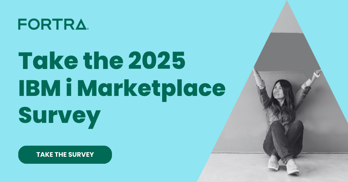 Der IBM i Marketplace Survey 2025 ist gestartet